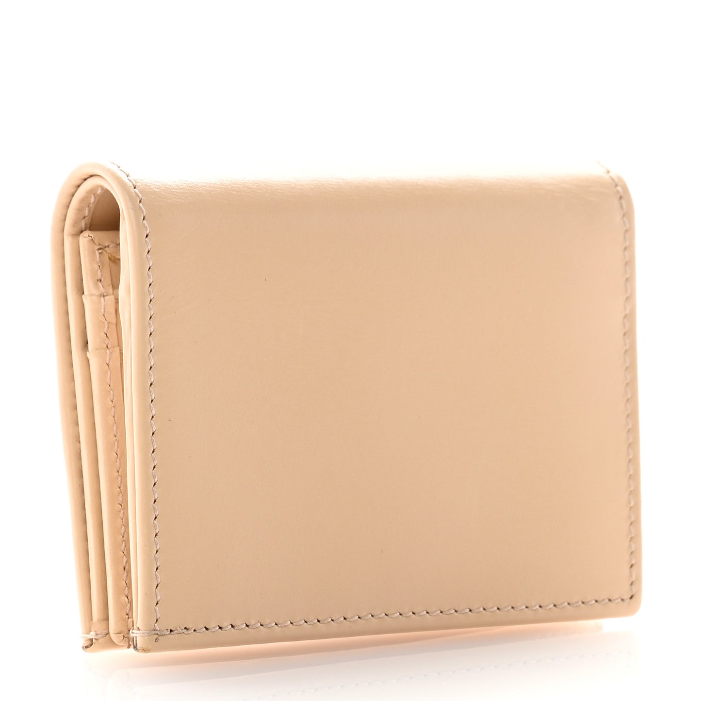 Boarded Plutone Calfskin Horsebit 1955 Card Case Wallet Bubble Tea