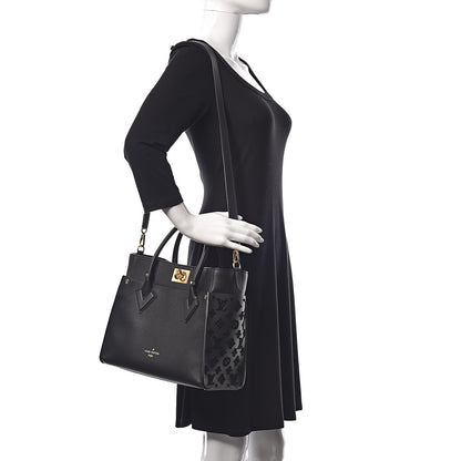 Louis Vuitton Calfskin Monogram Tufting On My Side Black 2 of 8