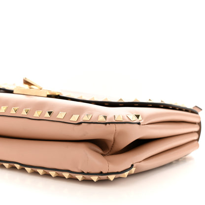 Valentino Garavani Vitello Small Rockstud Shoulder Bag Rose Cannelle 9 of 11
