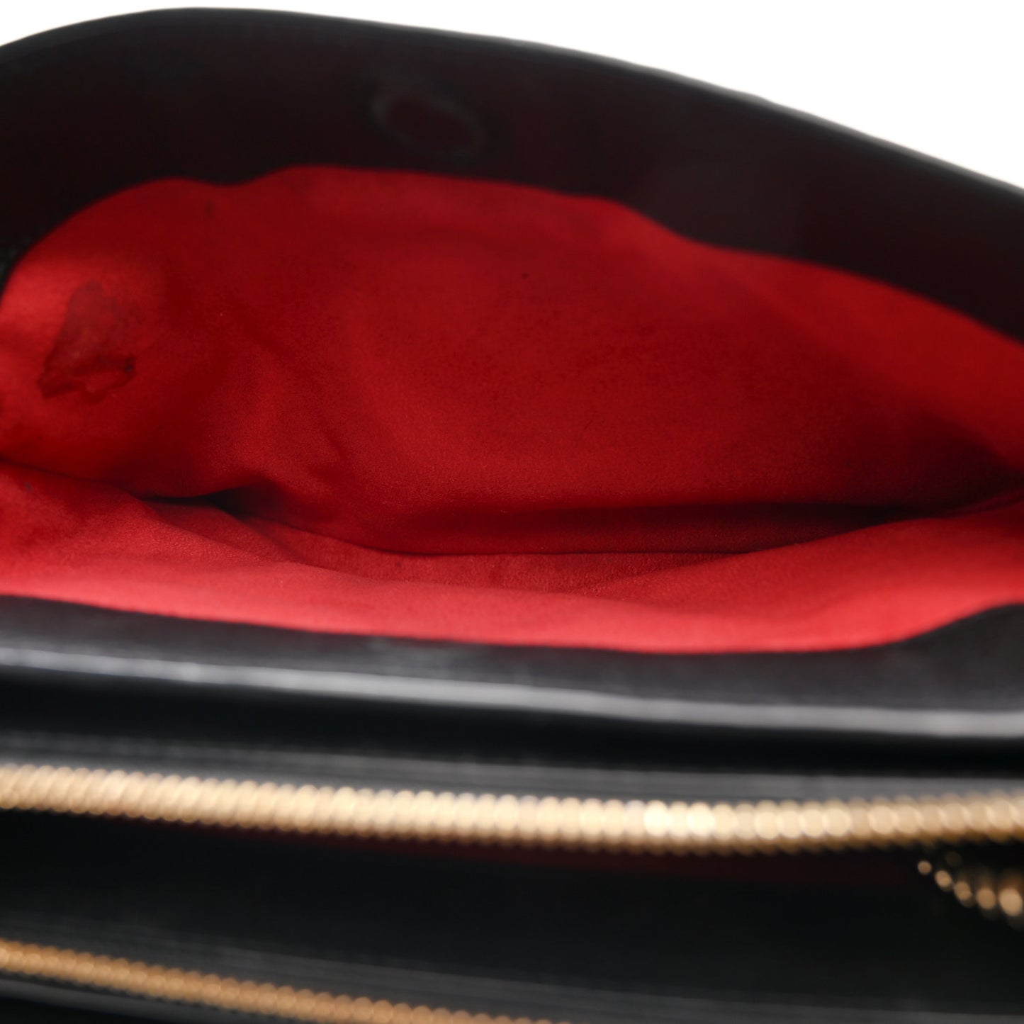 Calfskin Spikes Loubinthesky Large Triloubi Shoulder Bag Black