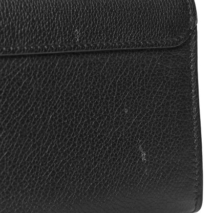 Louis Vuitton Soft Calfskin My Lockme Wallet Black 9 of 10