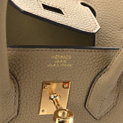 Hermes Togo Birkin 25 Beige Marfa 12 of 21