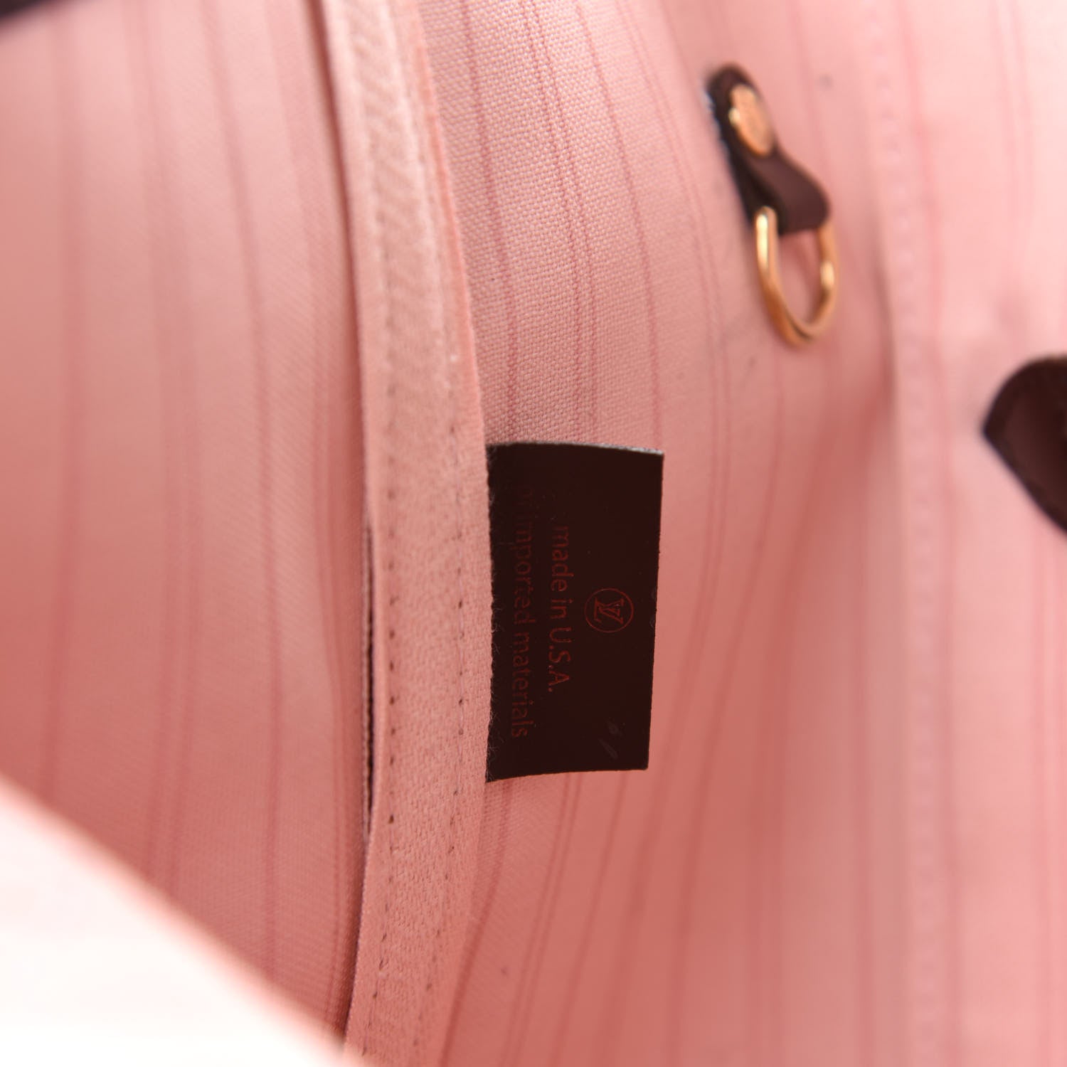 Louis Vuitton Damier Ebene Neo Neverfull MM Rose Ballerine 12 of 15