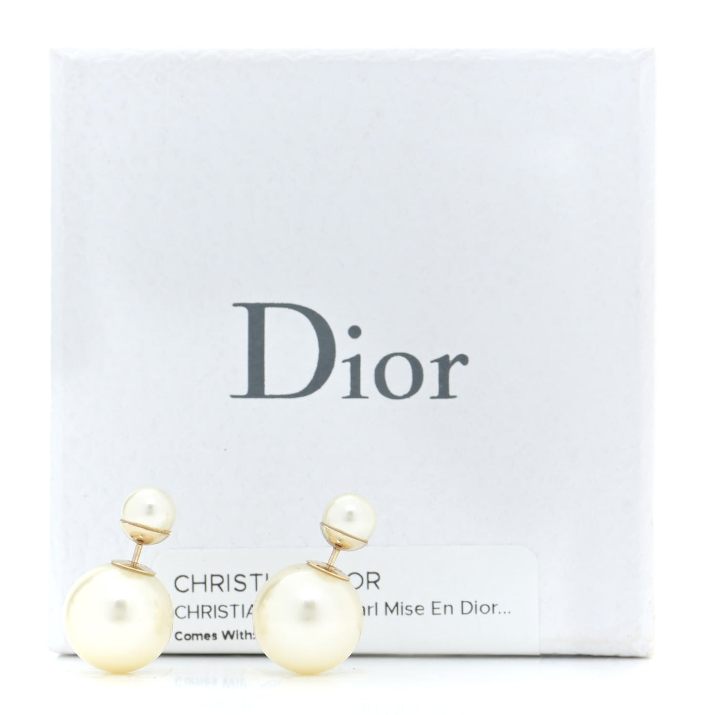 Pearl Mise En Dior Tribal Earrings