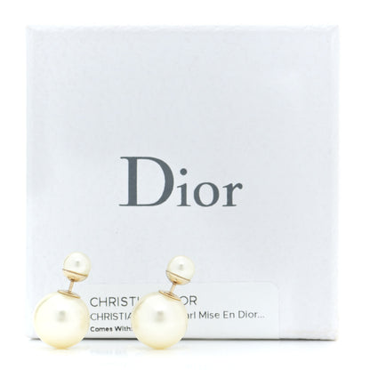 Christian Dior Pearl Mise En Dior Tribal Earrings 5 of 5