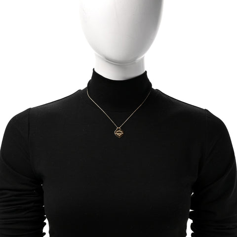 18K Yellow Gold Return to Tiffany Heart Tag Pendant Necklace