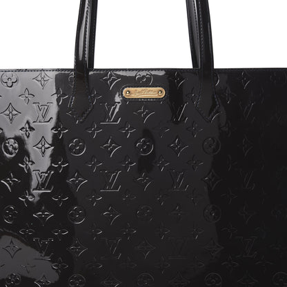 Louis Vuitton Vernis Wilshire GM Blue Infini 7 of 9