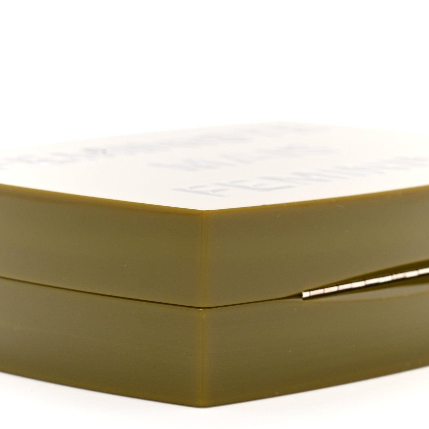 Chanel Acryllic Feministe Maize Feminine Box Clutch Green 9 of 10
