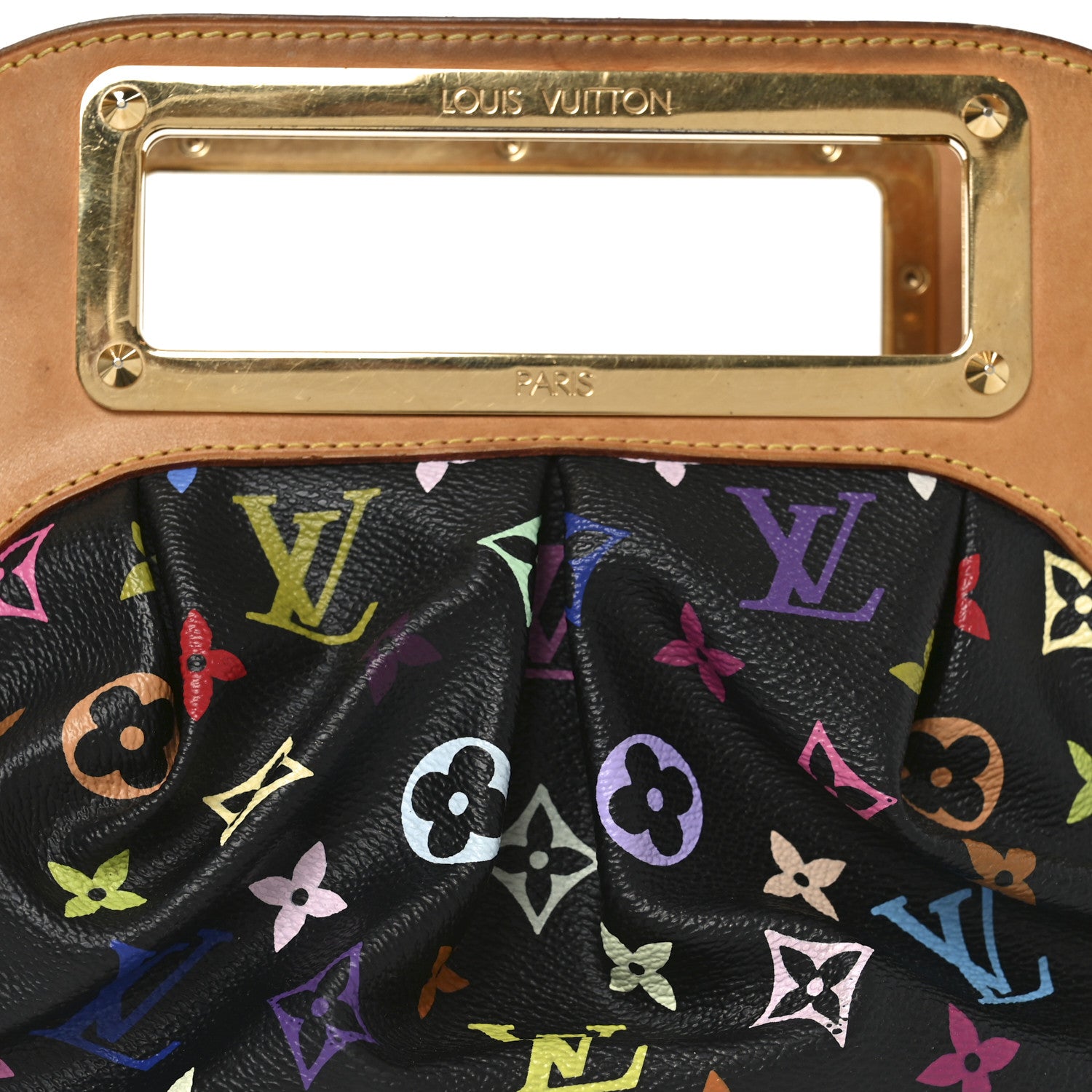 Louis Vuitton Monogram Multicolor Judy PM Black 7 of 10