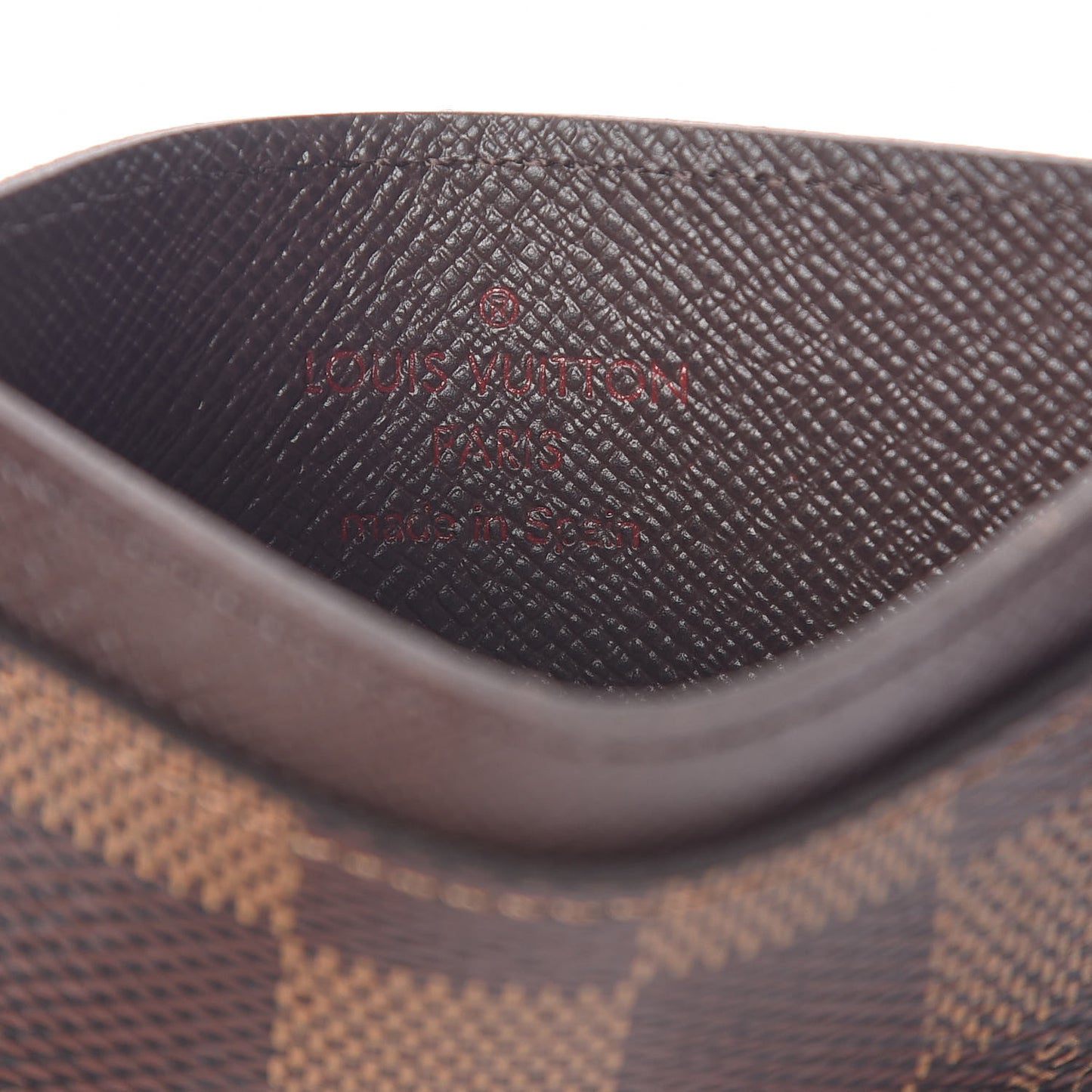 Damier Ebene Card Holder