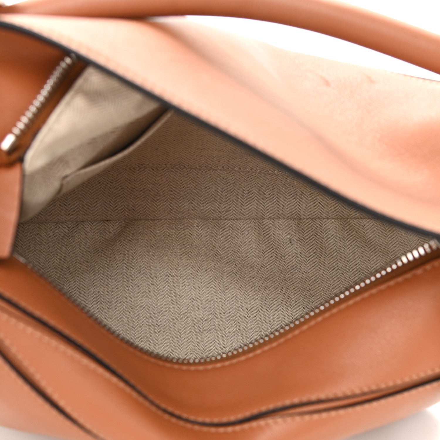 Loewe Calfskin Small Puzzle Bag Tan 5 of 10