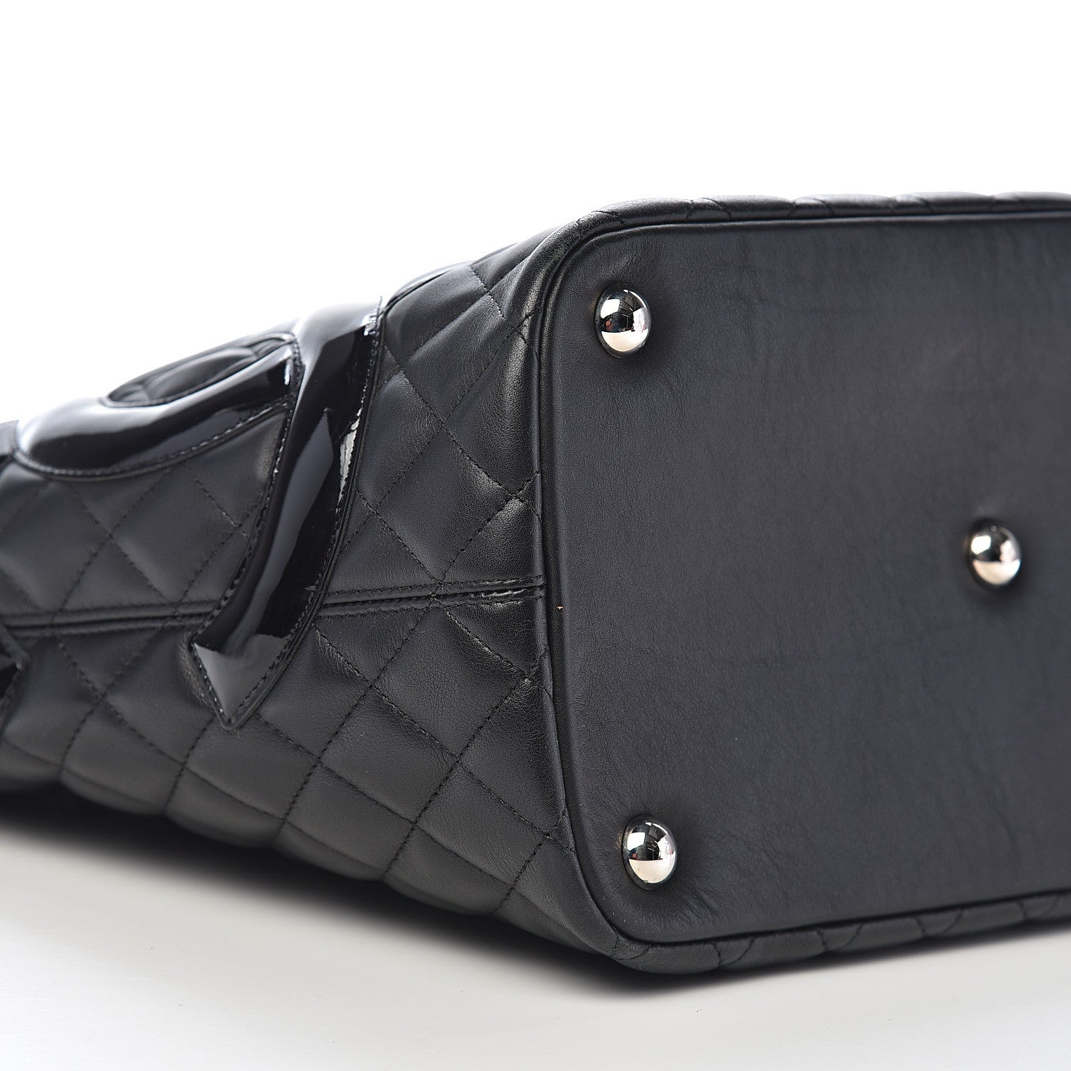 Chanel Calfskin Quilted Large Cambon Tote Black 13 of 16