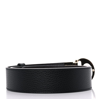 Gucci Dollar Calfskin 1973 Reversible Belt 95 38 Black Testa di Moro 2 of 6