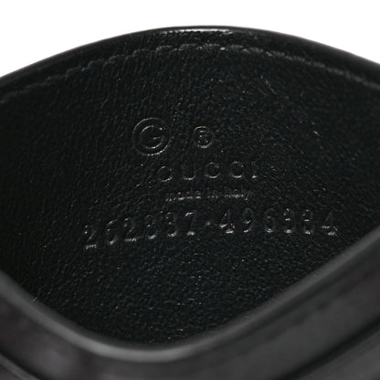 Gucci Guccissima Card Holder Black 6 of 10