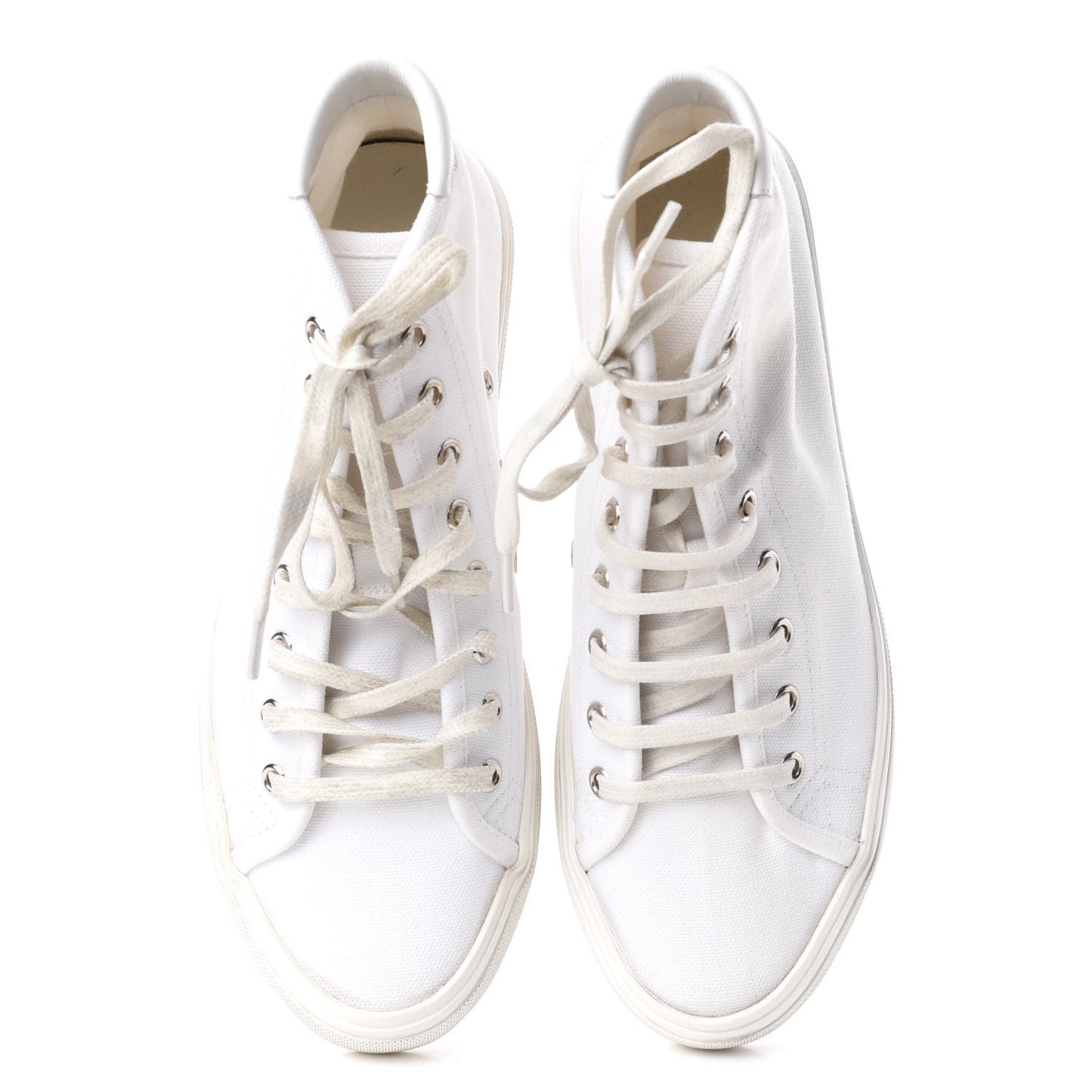 Canvas Womens Malibu High Top Sneakers 38 Optic White