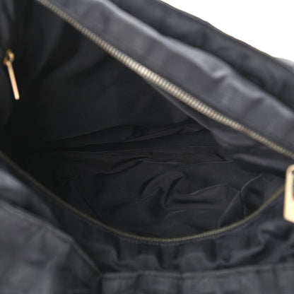 Chanel Nylon Medium Travel Tote Black 5 of 15