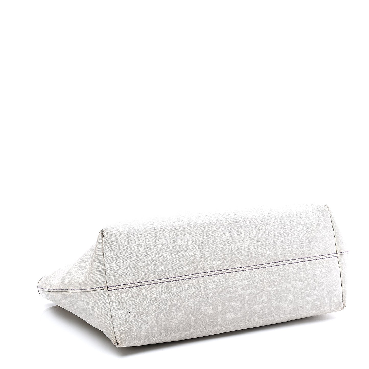 Zucca Spalmati Medium Roll Tote Bianco