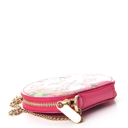 Louis Vuitton Vernis Roses Chapeau Coin Purse Rose Pop 4 of 8