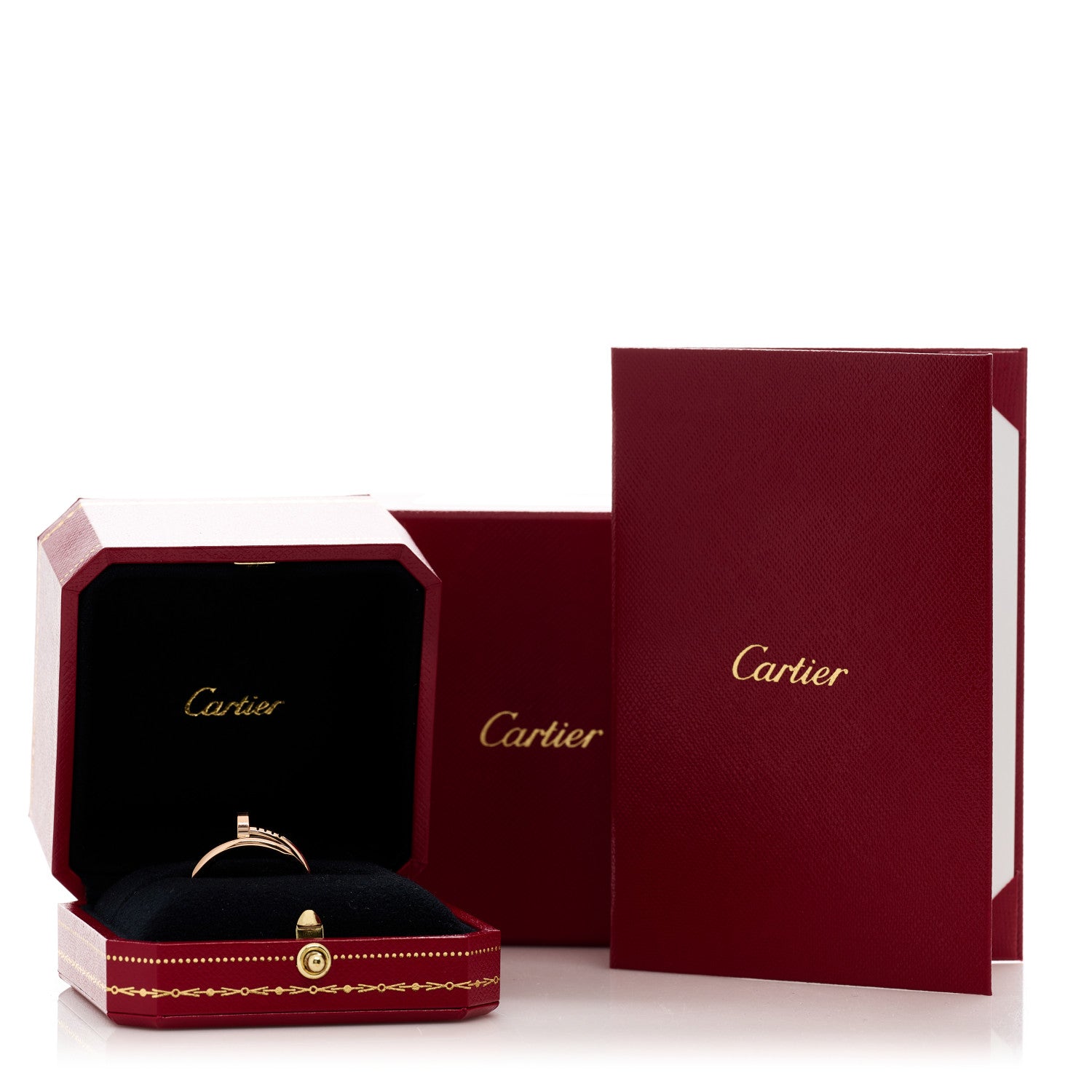 Cartier 18K Pink Gold Juste Un Clou Ring 57 8 5 of 5