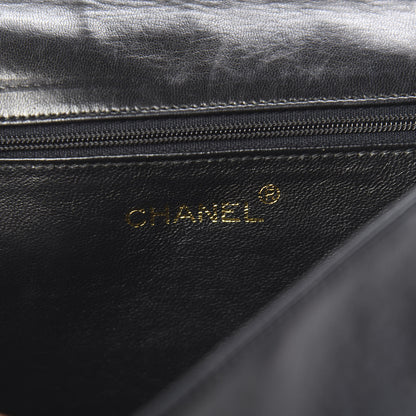 Chanel Lambskin Quilted Small Single Flap Black 6 of 11