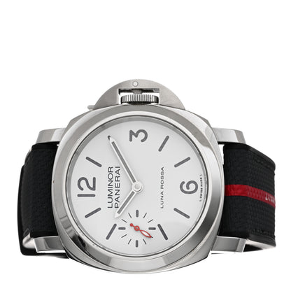 Panerai Stainless Steel Fabric 44mm Luminor Due Luna Rossa Manual Winding Watch White PAM01342 2 of 4