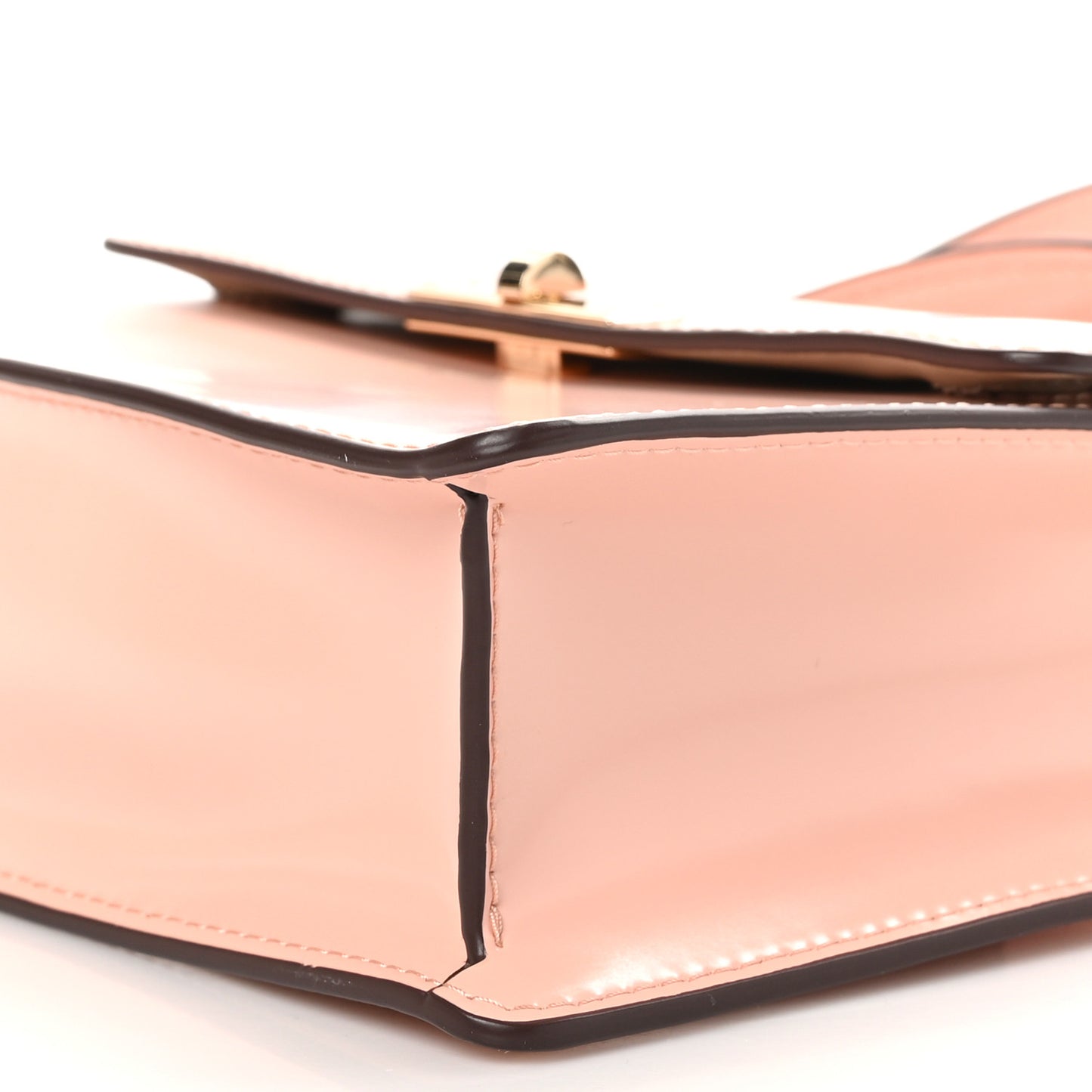 Calfskin The Downtown Shoulder Bag Rose Pink