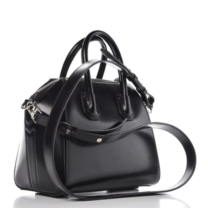 Givenchy Shiny Lord Calfskin Mini Antigona Black 3 of 8