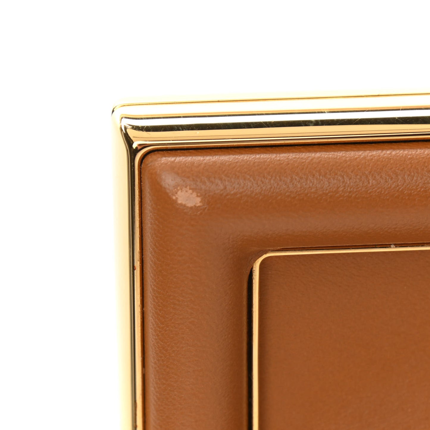 Shiny Nappa Small Fendi First Caramello