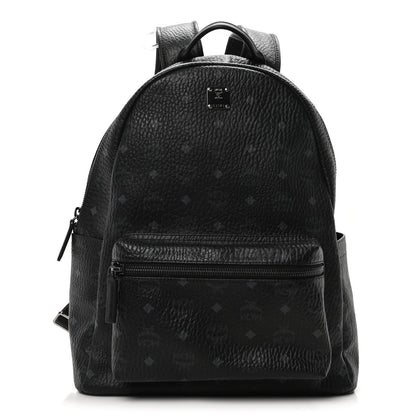 MCM Visetos Large Stark Backpack Black 1 of 10