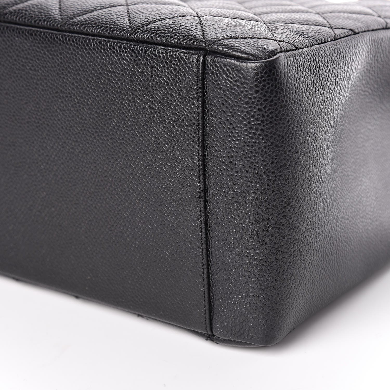 Chanel Caviar Quilted Grand Shopping Tote GST Black 9 of 11