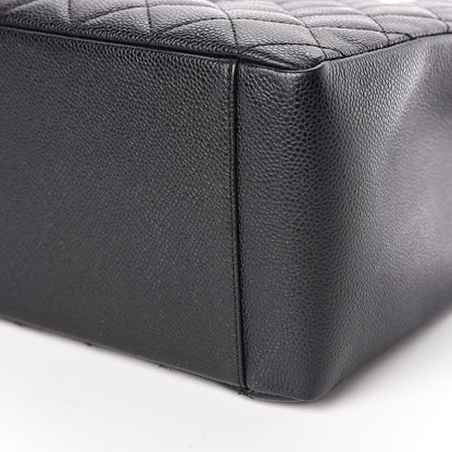 Chanel Caviar Quilted Grand Shopping Tote GST Black 9 of 11