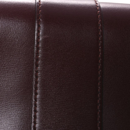Gucci Vitello Palmellato Lux Small Arli Flap Shoulder Bag Vintage Bordeaux 11 of 13