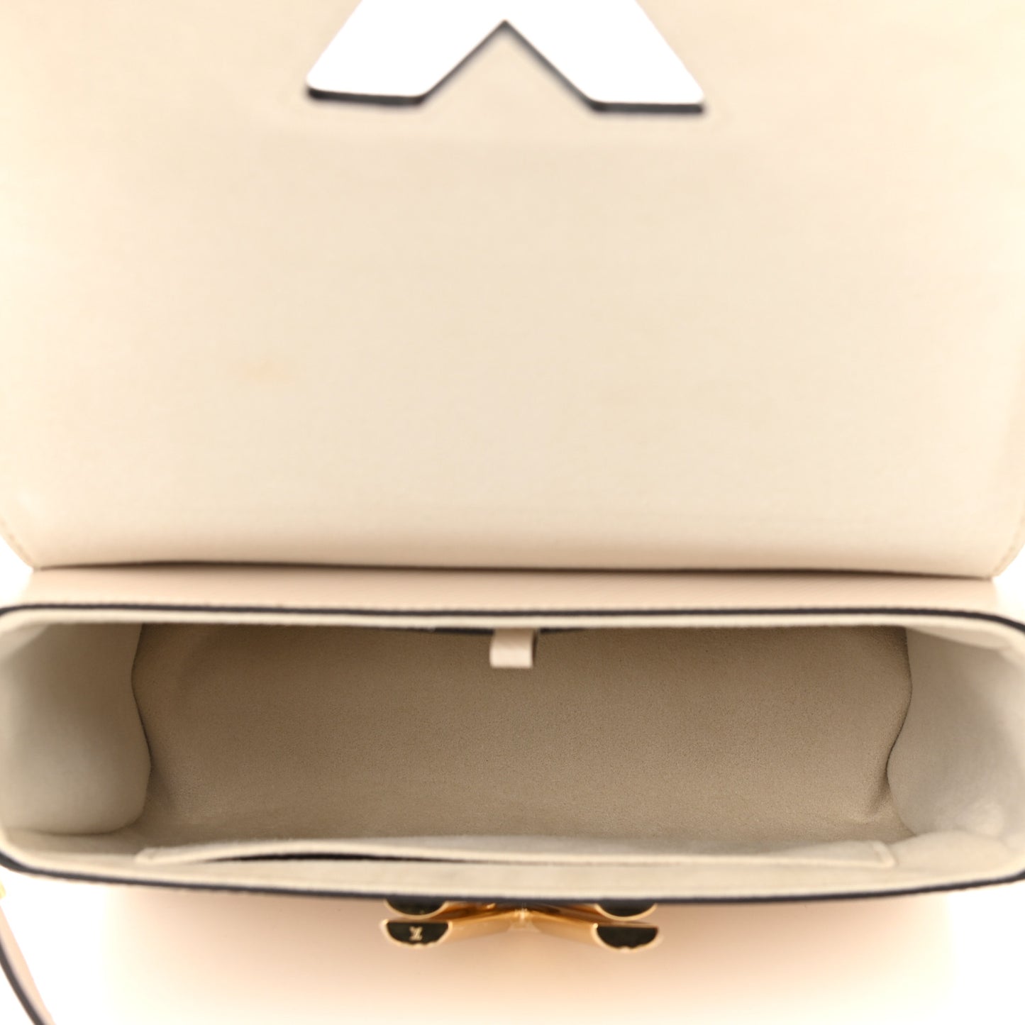Epi Pillow Twist MM Shoulder Bag Cream