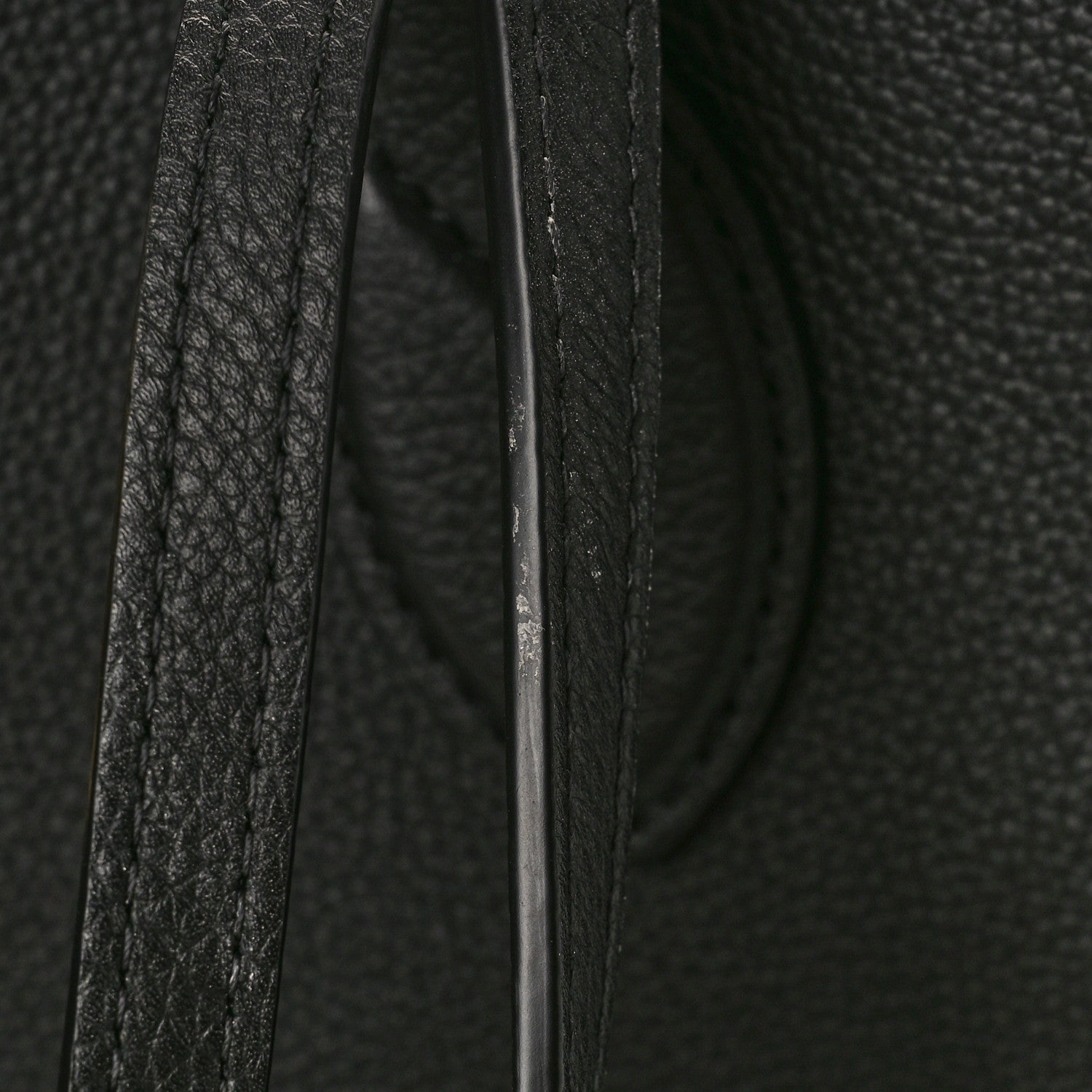 Louis Vuitton Grained Calfskin Lockme Shopper Black 13 of 14