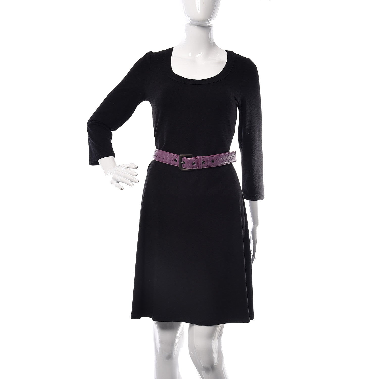 Bottega Veneta Nappa Intrecciato Belt 85 34 Corot 2 of 7