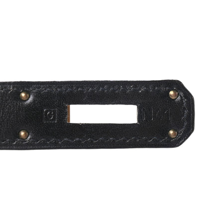 Hermes Box Kelly Retourne 28 Black 6 of 13