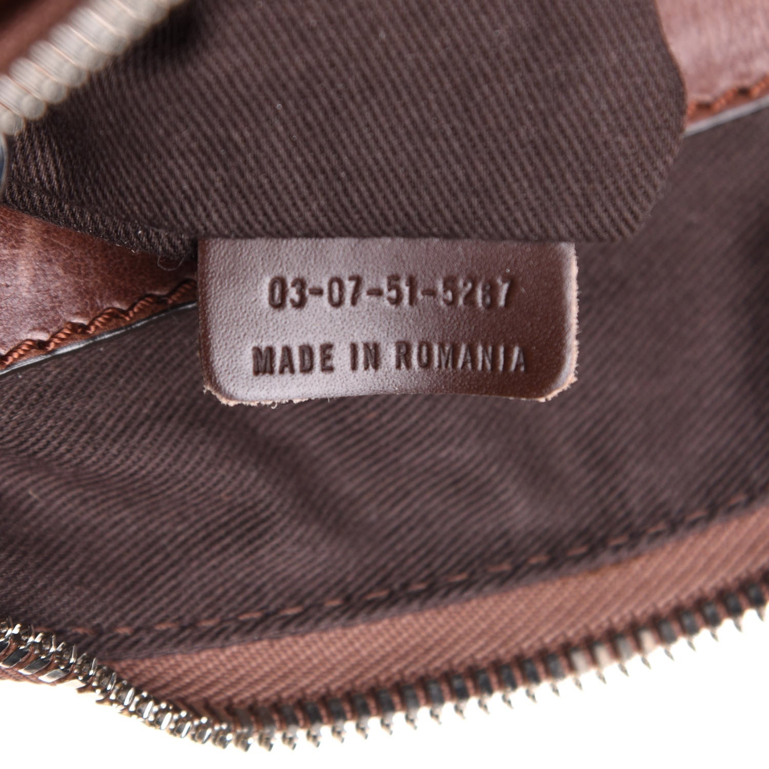 Chloe Metallic Calfskin Kerala Tote Bronze 9 of 10