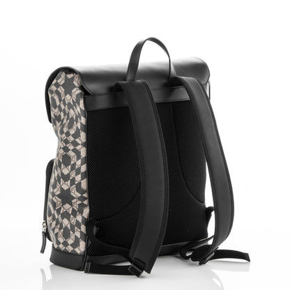 Gucci GG Supreme Monogram Caleido Backpack Black 3 of 6