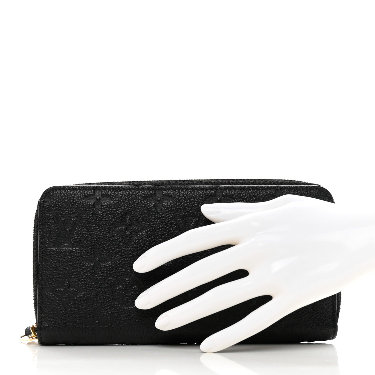 Louis Vuitton Empreinte Zippy Wallet Black 2 of 7