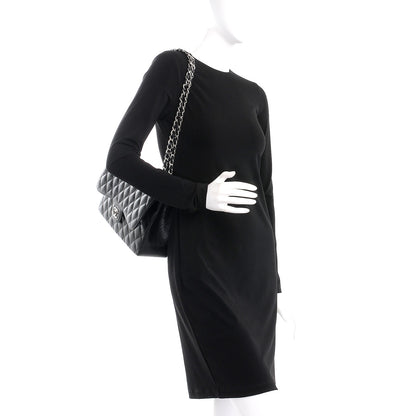 Chanel Caviar Quilted Jumbo Double Flap Black 3 of 9