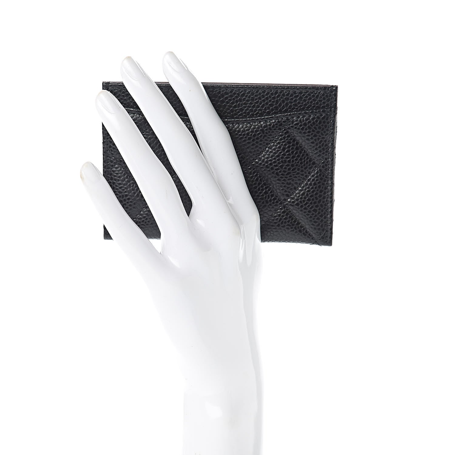 Chanel Caviar Quilted Card Holder Black 2 of 9