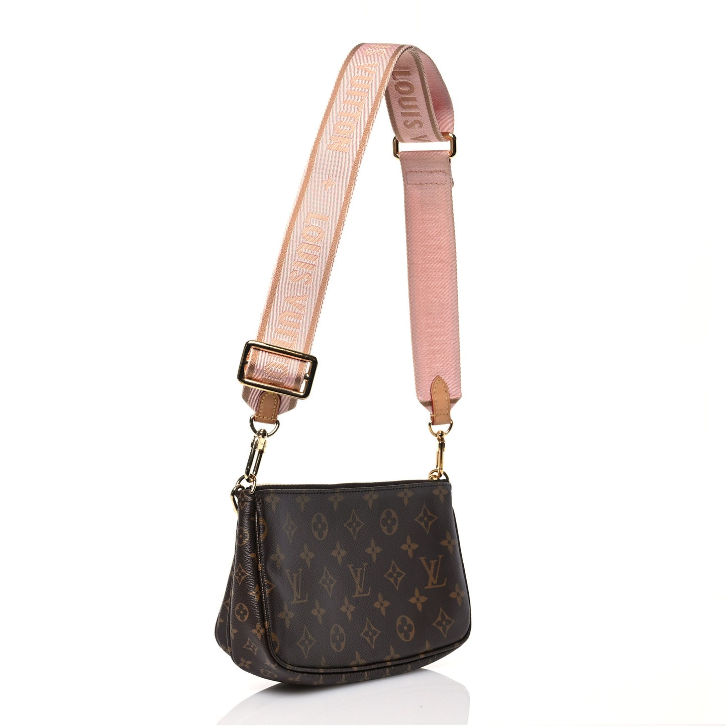 Monogram Multi Pochette Accessories Rose Clair