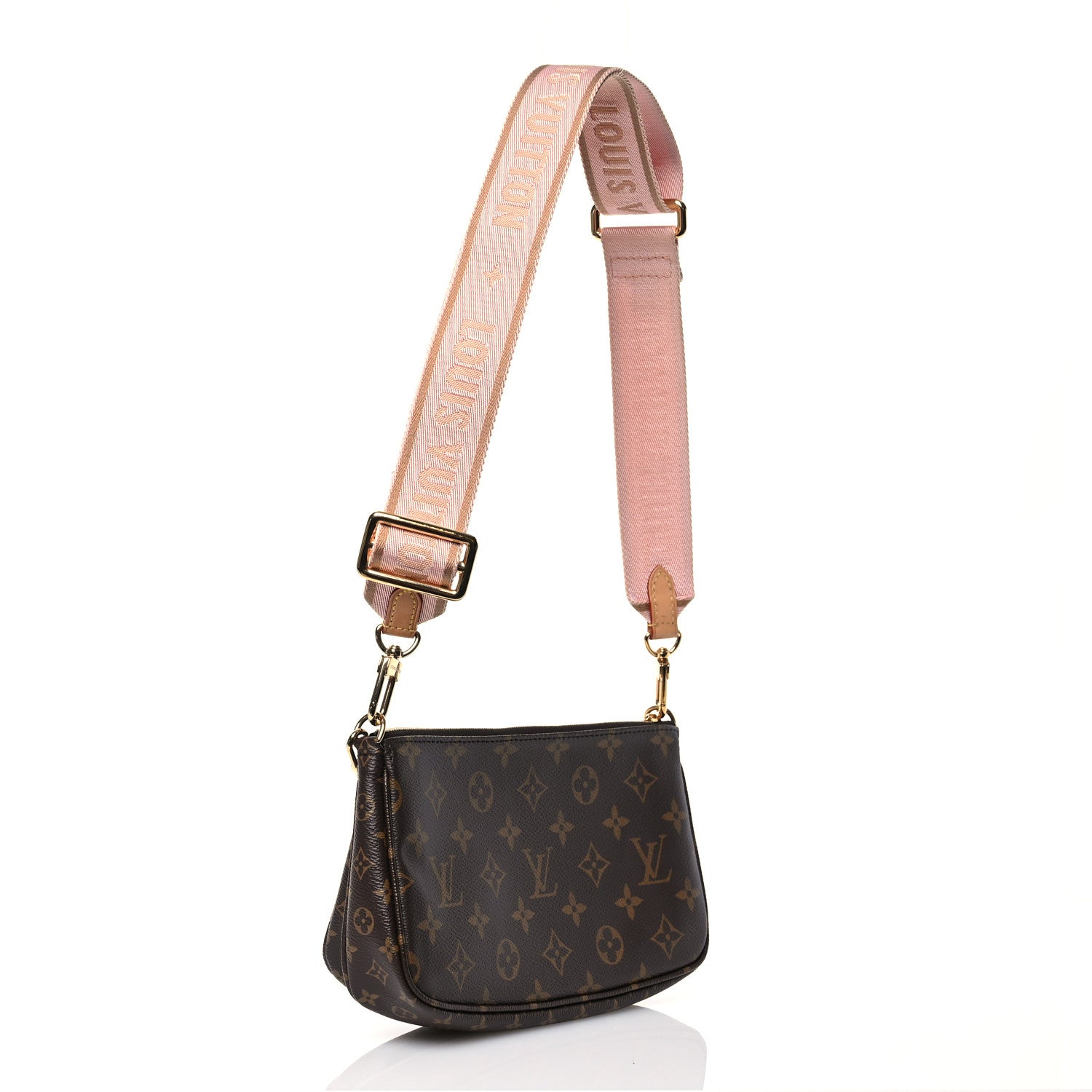 Louis Vuitton Monogram Multi Pochette Accessories Rose Clair 3 of 12
