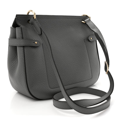 Mulberry Small Classic Grain Calfskin Small Amberley Satchel Charcoal 3 of 12