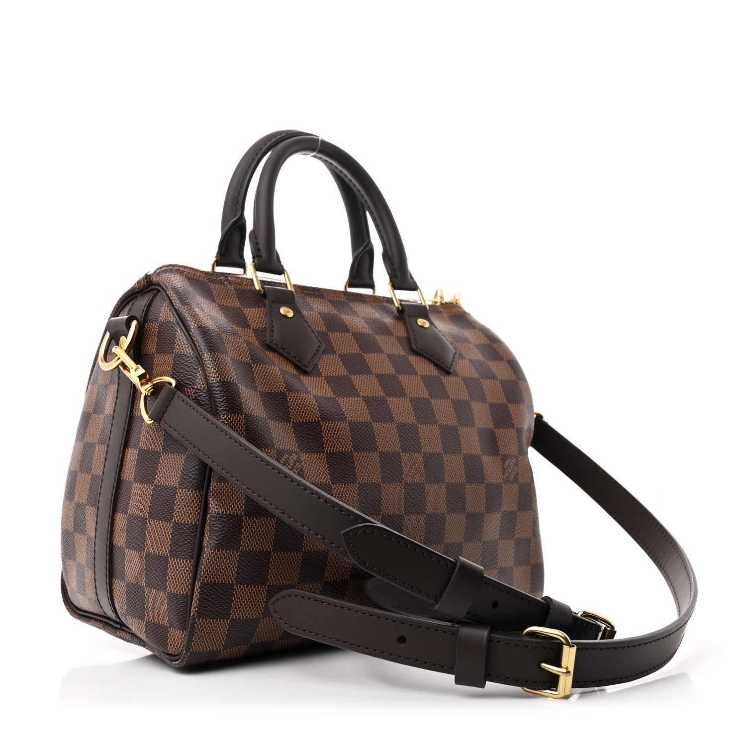 Louis Vuitton Damier Ebene Speedy Bandouliere 25 3 of 10