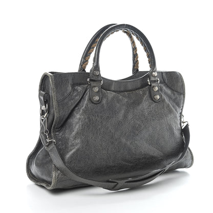 Balenciaga Agneau Giant 12 Silver Hardware City Gris Tarmac 3 of 12