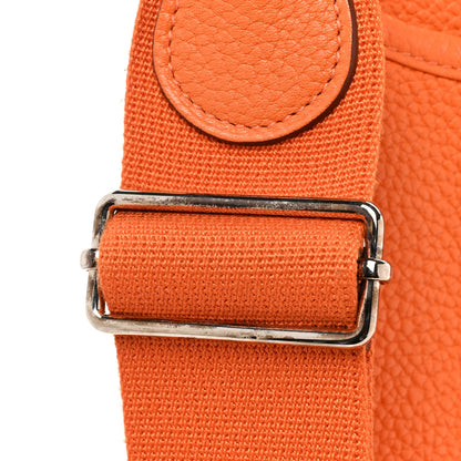 Hermes Taurillon Clemence Evelyne III PM Orange 11 of 13