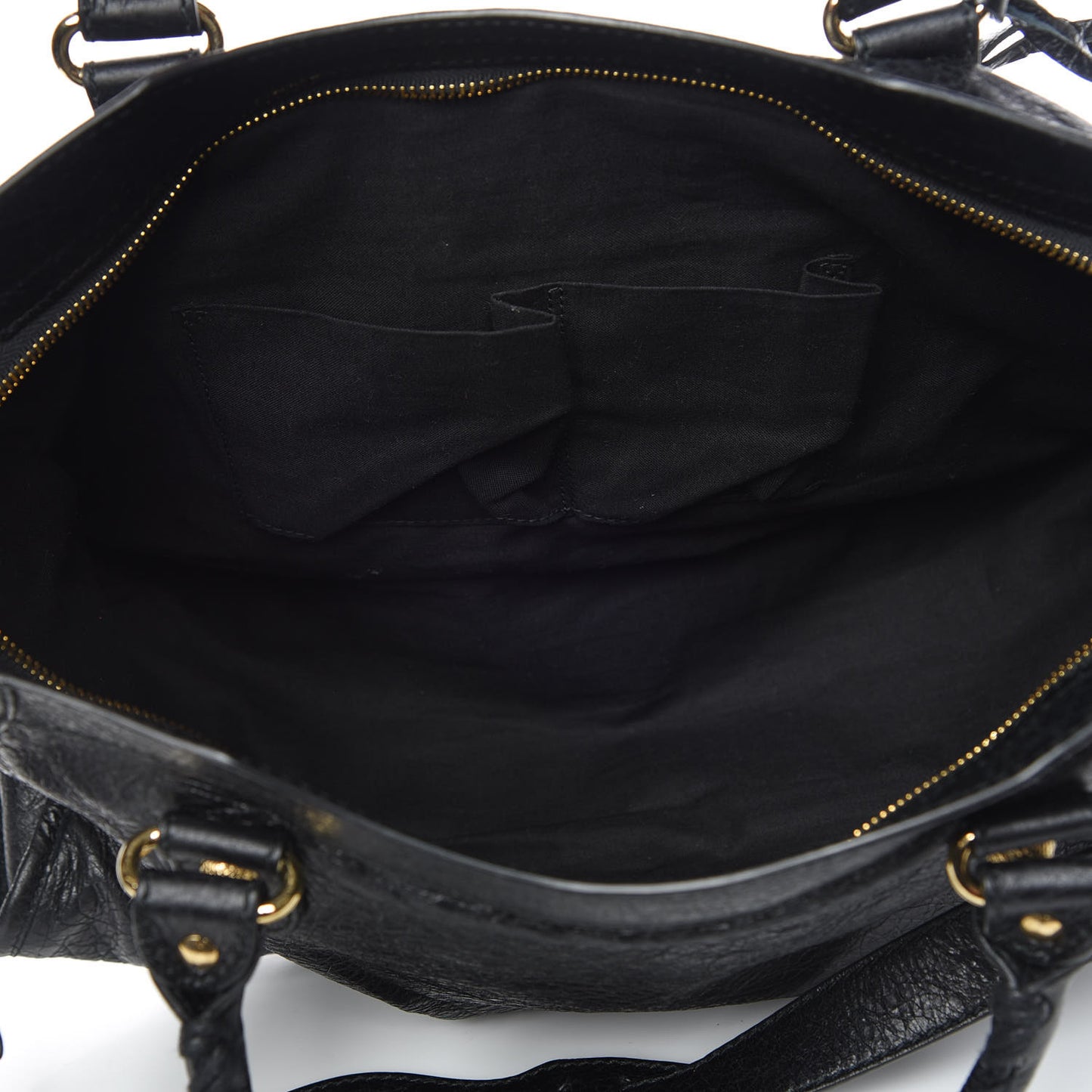 Agneau Giant 12 Gold Hardware City Black