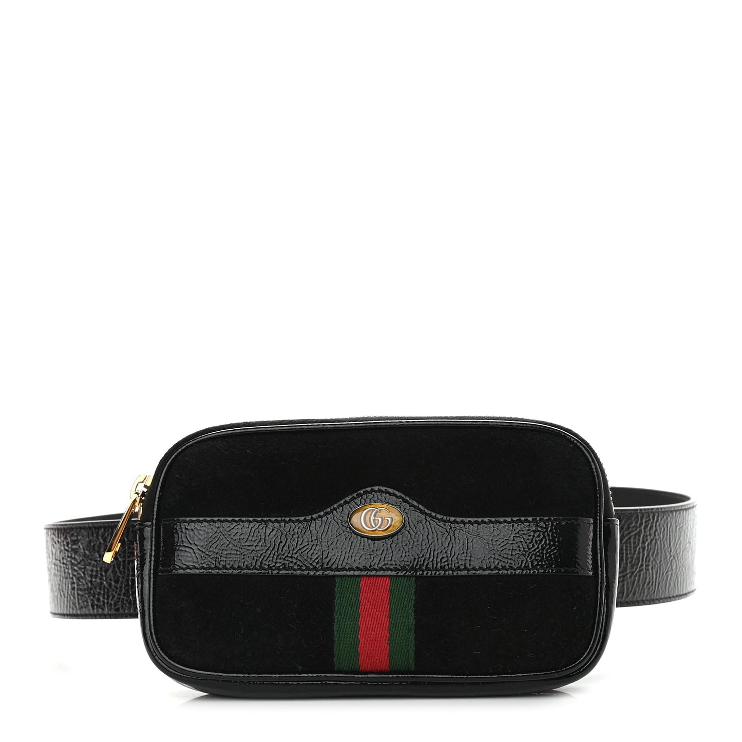 Suede Patent Ophidia Belted iPhone Case 85 34 Black