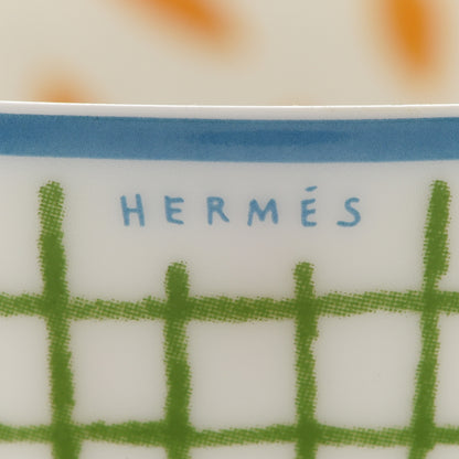 Hermes Porcelain A Walk In The Garden Bowl 7 of 7